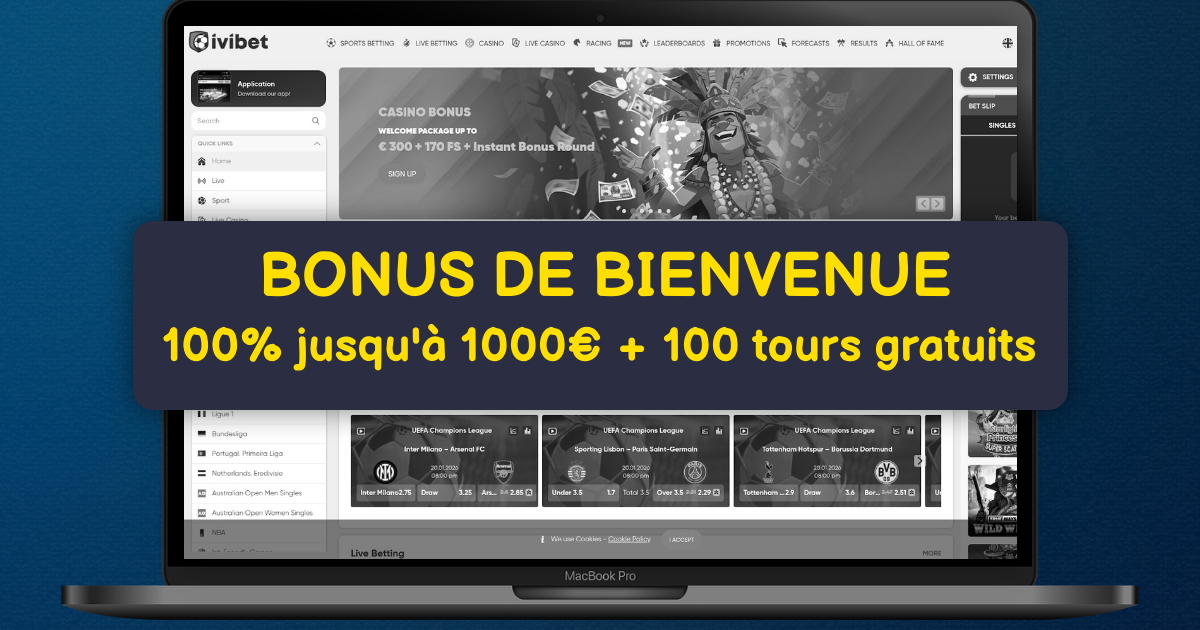 IviBet Casino - Meilleurs slots en ligne France