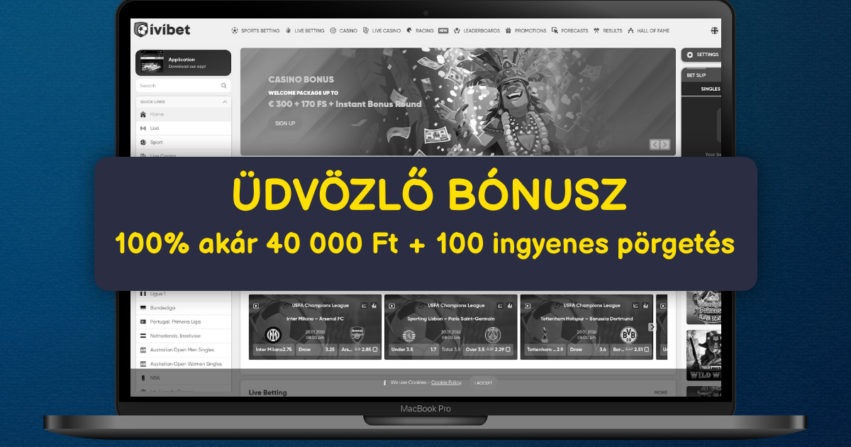 IviBet Casino - Legjobb online nyerőgépek
